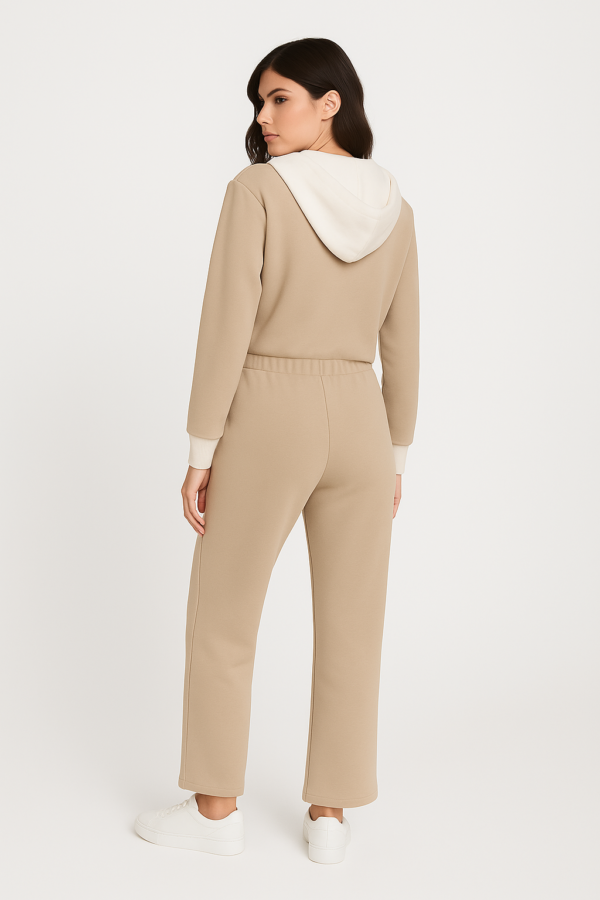 Khaki Luxe Tracksuit - Image 4