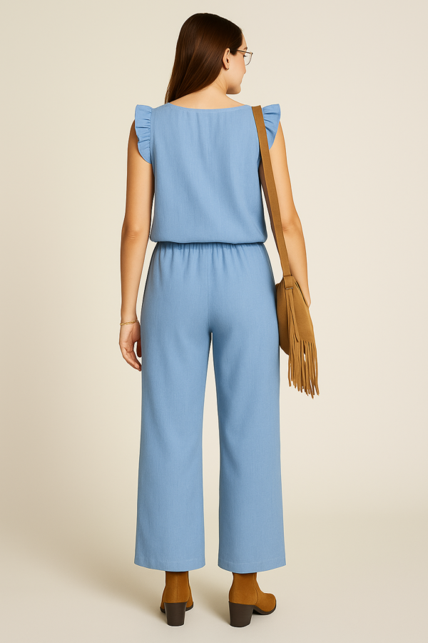 Sapphire-blue Two-Piece - Image 3