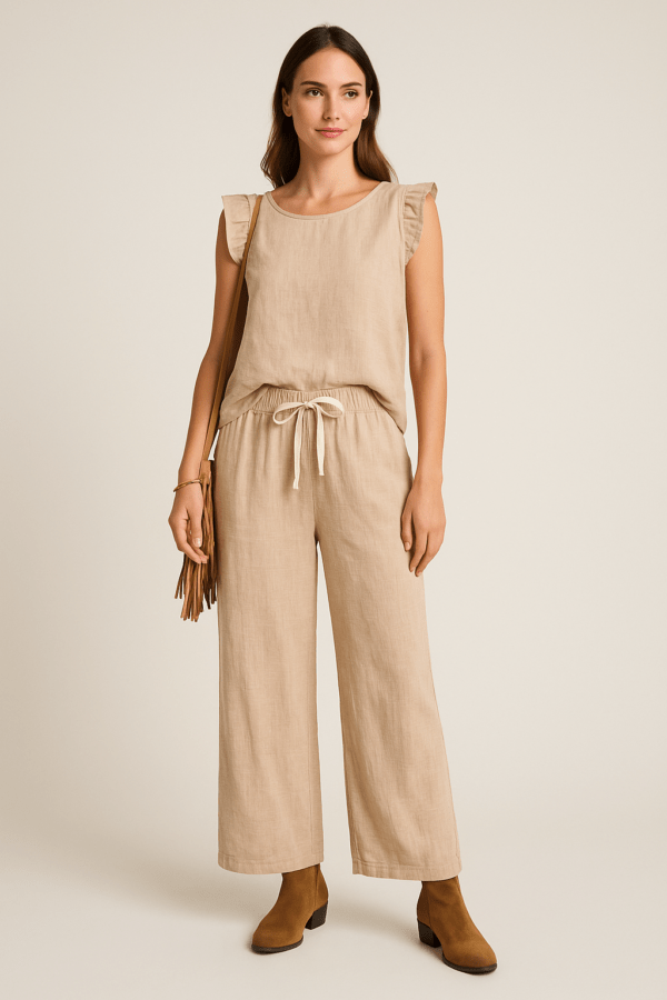 Beige Sand Dune Two-Piece - Image 5