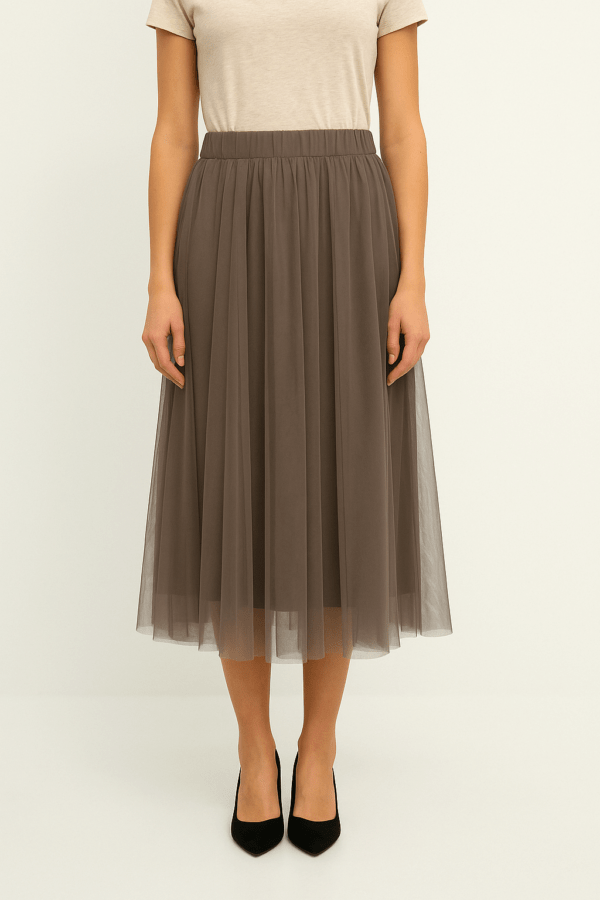 Silver Mist grey skirt - Image 5