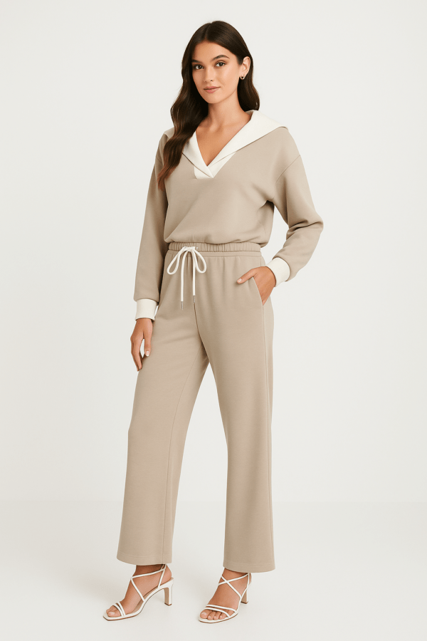 Khaki Luxe Tracksuit