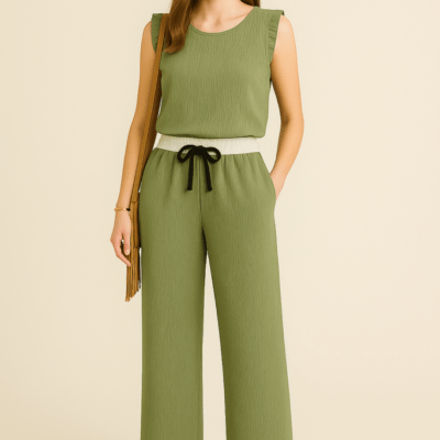 Green Emerald Breeze Two-Piece